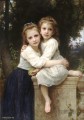 Deux soeurs Realismus William Adolphe Bouguereau